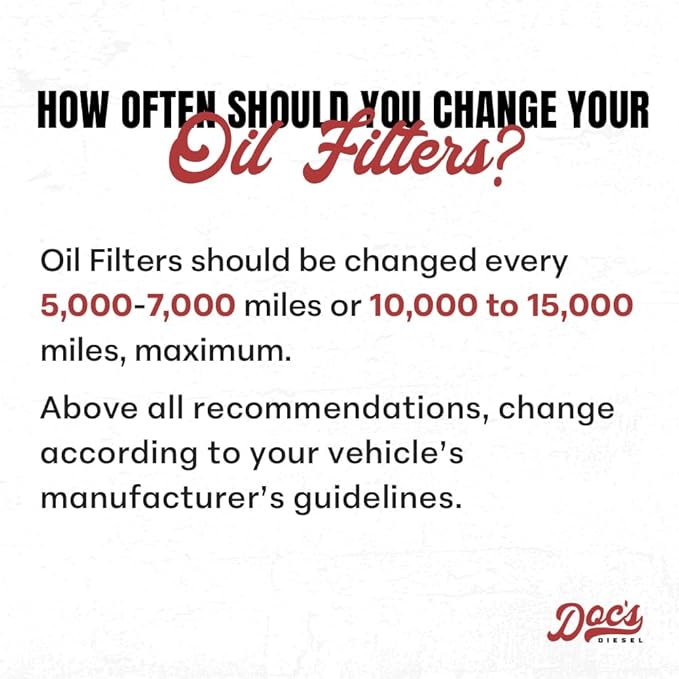 Doc's Diesel Oil Filter D6128 | Compatible - Image 5