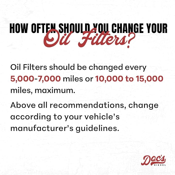 Doc's Diesel Oil Filter D11878 | Compatible - Image 5