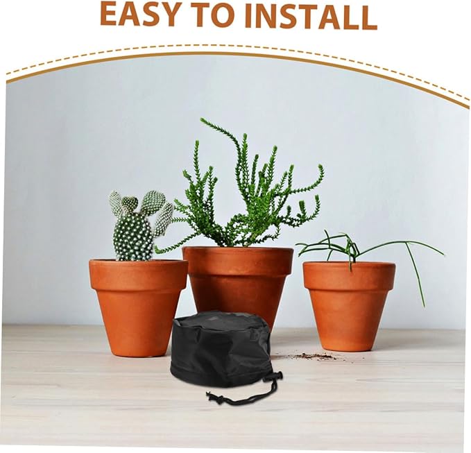 4pcs Grow Tent Vent Covers Dust Duct Filters Drawstring and Buckle - Image 3