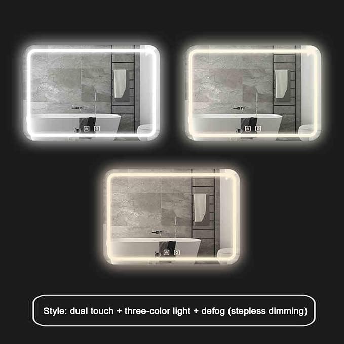 Smart Lighted Bathroom Mirror for Wall，Bathroom Mirror - Image 8