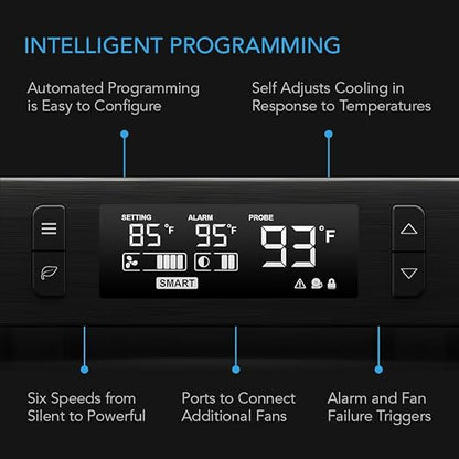 AC Infinity AIRCOM T8, Quiet Cooling Blower Fan System - Image 3