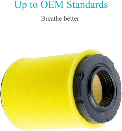 HOODELL 2 Pack 796031 Air Filter + Pre Cleaner Compatible - Image 4