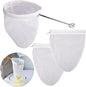 WMKGG Ultra Fine Mesh Strainer Bags, Reusable Filter Bags by Focusonthekitchensupplies
