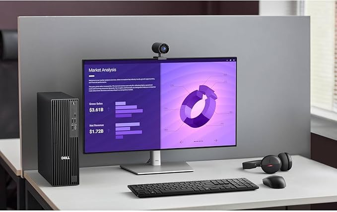 Dell Pro Slim QCS1250 Business Desktop, New OptiPlex Version, Ultra-Quiet Design, Dual 4K Monitor Support, USB-C, Windows 11 (Intel i7-14700, 64GB RAM | 4TB SSD)