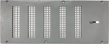 RazAir™ Foundation Vent with Damper and Screen by RazAir