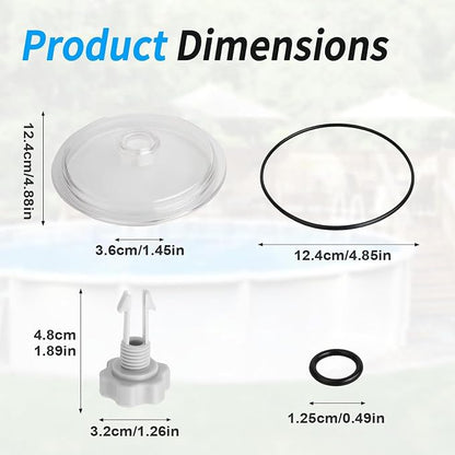 Pool Leaf Trap Cover Lid – Sand Filter Replacement Kit | Leaf Catcher - Image 6