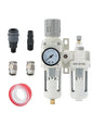 3/8" PT Compressed Air Filter Regulator Lubricator Combo Water/Oil Trap by HNJPC
