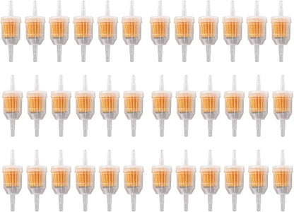 36 Pack Gas Inline Fuel Filter 1/4 x 5/16 Replacement by waltyotur