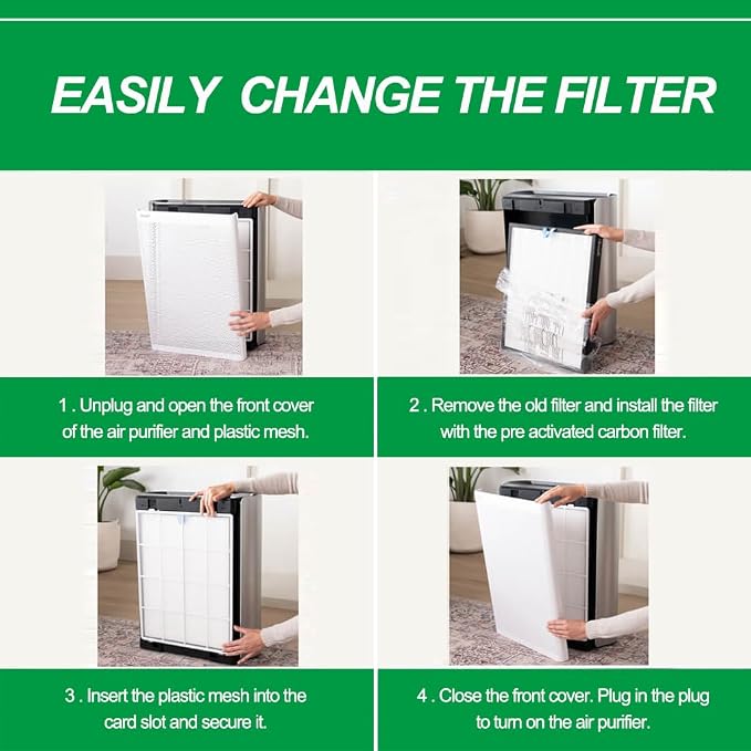 EverestAir Filter Replacement for Levoit EverestAir Air Purifier 2 Pack - Image 8