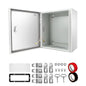 Outdoor Electrical Box, Steel Junction Box 12 x 10 x 6'', NEMA 4X Electrical by TOCRETOARE