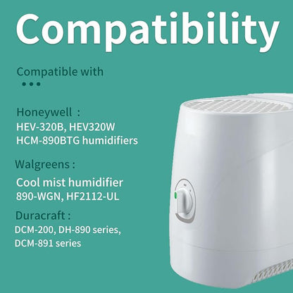 HC-888 Humidifier Filters for Walgreens Humidifier, LHoneywell HC 888 Series - Image 2