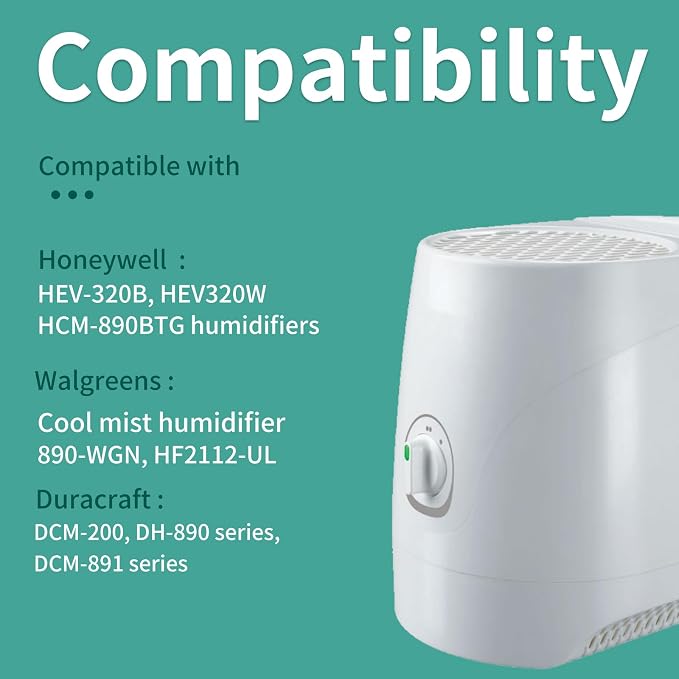 HC-888 Humidifier Filters for Walgreens Humidifier, LHoneywell HC 888 Series - Image 2