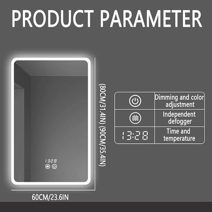 Backlit LED Illuminated Bathroom Mirror - Image 2