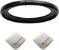 72mm Lens to 55mm Camera Lens Adapter 72mm to 55mm Step Down Ring Adapter Ring by SKYZHENG