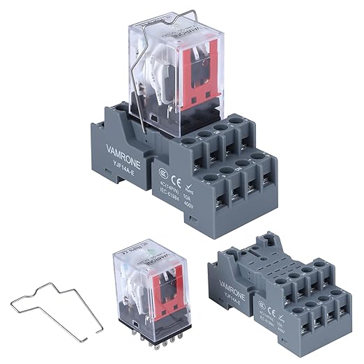 Electromagnetic Power Relay, 14-Pin 5 AMP 24V DC Relay Coil - Image 2
