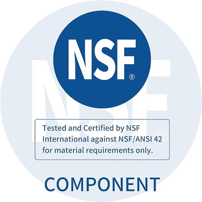 RV Inline Water Filter with Flexible Hose Protector, Certified by NSF to Reduce - Image 7