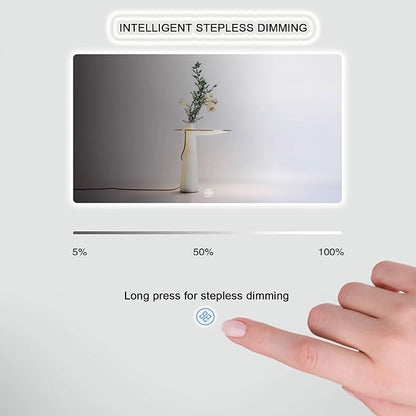 Bathroom Mirror with LED Lights，LED Bathroom Mirror，Smart Lighted Bathroom - Image 6