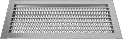 Repa Market 20" x 8" Inch Galvanized Steel Black Soffit Air Vent Cover - Image 7