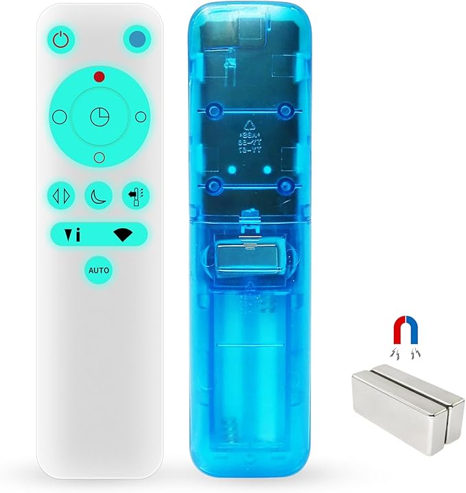 LUNOAOA Upgrade Glowing Remote Control Replacement No Setup for Dyson Pure Hot+Cool Fan Purifying Heater HP00 HP01 with Magnetic(Part NO.967197-13)