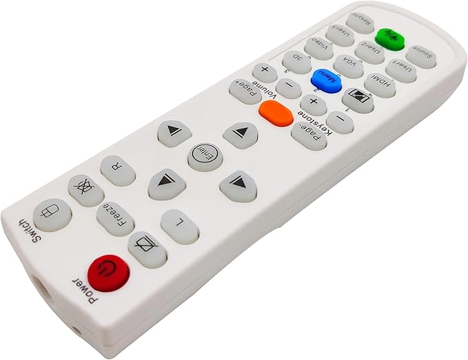 INTECHING BR-5080C Projector Remote Control for Optoma 4K550, EH415e, EH415ST, W319UST, W320UST, W330UST, W331, W341, W345, W355, W412, W416, W512, WU334, WU336, WU416, X345, X355, X412, X416, ZH403