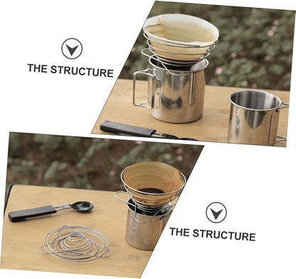 POPETPOP 1Pc Stainless Filter Reusable Drip - Image 6
