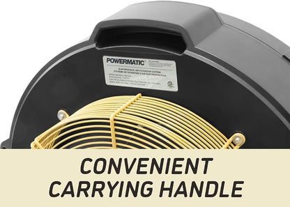 Powermatic Electrostatic Air Filtration System, 0.1-Micron Filter, 754 CFM - Image 4