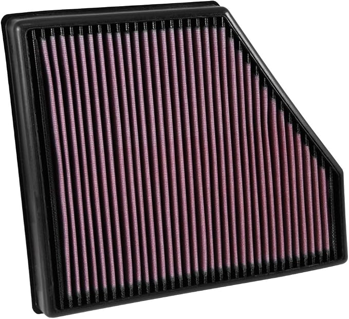 K&N High-Flow Original Lifetime Engine Air Filter: Increase Power: Premium by KNEngineeringInc