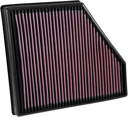K&N High-Flow Original Lifetime Engine Air Filter: Increase Power: Premium by KNEngineeringInc