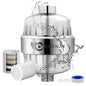Shower Head Filter for Hard Water to Remove Chlorine Reduces Dry Itchy Skin by Unknown