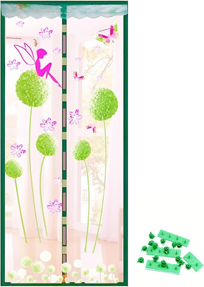 Door Mesh Screen with Magnet, Fly Hanging Temporary Magic Patio Heavy Duty by Unknown