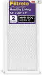 Filtrete 12x20x1 AC Furnace Air Filter, MERV 12, MPR 1500, CERTIFIED asthma & by Filtrete