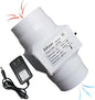 Inline Duct Fans 3 Inch 12V Extractor Fan 6W 47Cfm Plastic Variable Vent Blower by Unknown