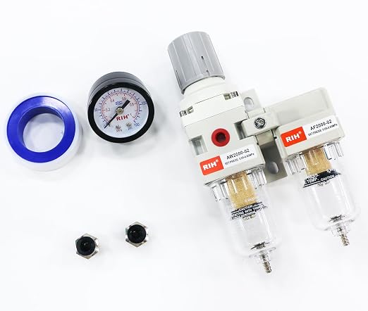 RIH Air Dryer System -1/4" NPT Double Air Filters-5 Micron Particulate Filter& - Image 7