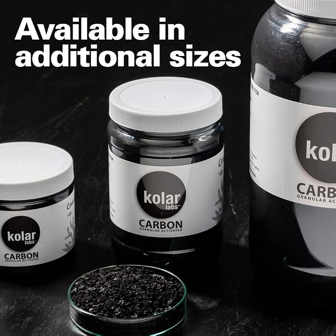 Kolar Labs Crystal Cal Activated Carbon – Small Jar, Activated Charcoal - Image 5