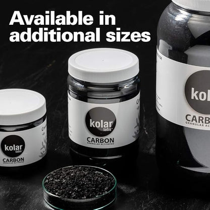 Kolar Labs Crystal Cal Activated Carbon – Large Jar, Activated Charcoal - Image 5