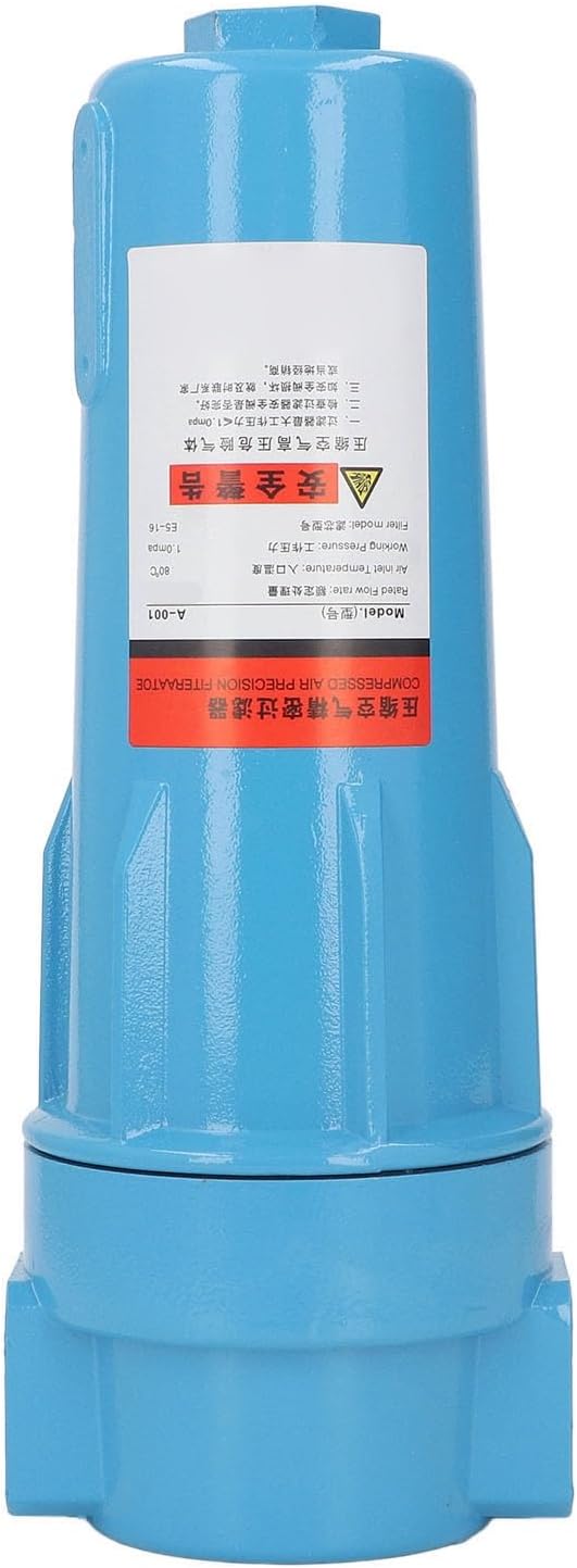 Water Oil Separator Air Compressor Filter, Aluminium Alloy PP Cotton Filter - Image 3
