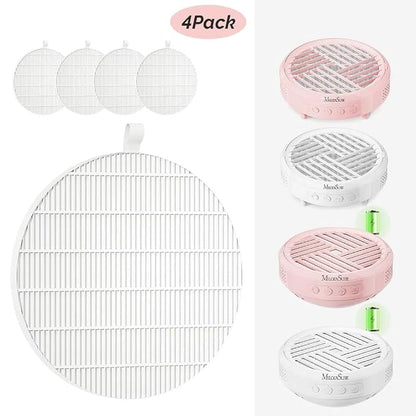 MelodySusie SProR Nail Dust Collector Replacement Filter, 4 Pack Reusable Dust - Image 2