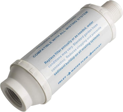 HYDRO MASTER 0179101 Universal Outdoor Misting System Calcium Inhibitor Filter - Image 5