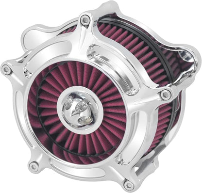 HDBUBALUS Motorcycle CNC Spike Air Cleaner Air Filter Intake System Filter - Image 8