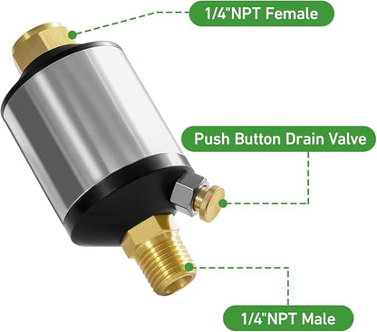 Watflow Air Compressor Water Separator Filter - Image 4