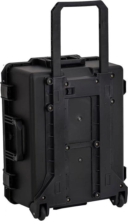 MEIJIA Portable All Weather Premium Rolling Wheels Waterproof Hard Compact - Image 3