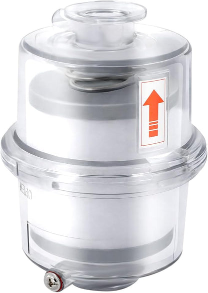 Vacuum Pump Oil Mist Filter, KF25 Quick Release Flange 95% Filtration, PC Clear by Ojseimchrl