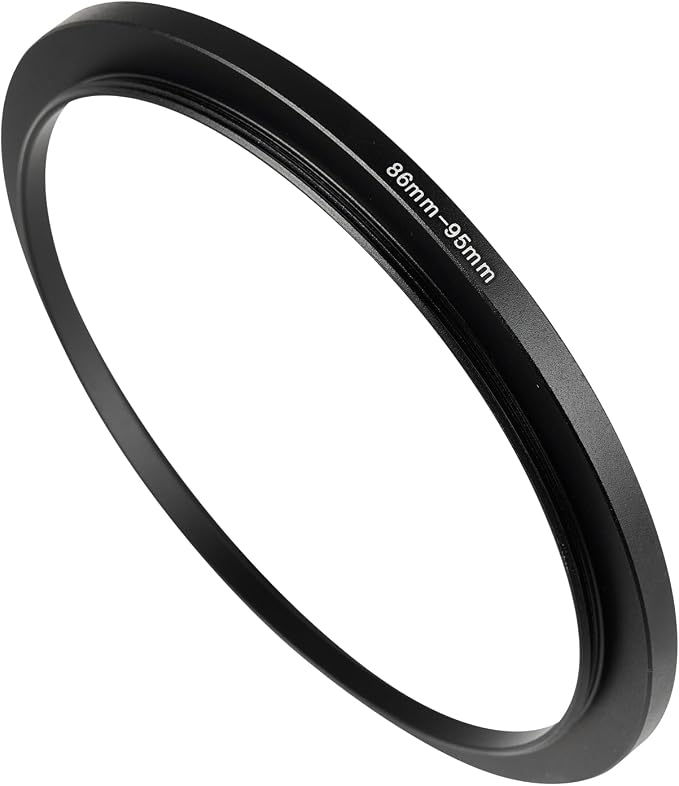 86-95mm Metal Step-Up/Down Ring Adapter Compatible by Unknown