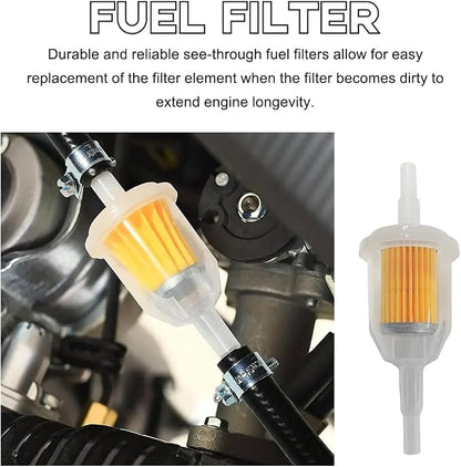 2 PCS Gas Inline Fuel Filters - Image 3