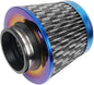 Cold Air Intake Filter, High Performance, Washable Filter, Clamp-On Replacement by MUGERACING