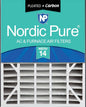 Nordic Pure 20x25x5 Air Bear AC Filter Replacement MERV 14 Plus Carbon 1 Pack by NordicPure