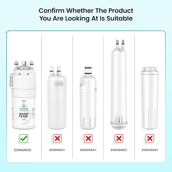Dropology EDRARXD1 Refrigerator Water Filter Replacement Compatible - Image 5