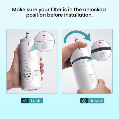 Dropology EDRARXD1 Refrigerator Water Filter Replacement Compatible - Image 2