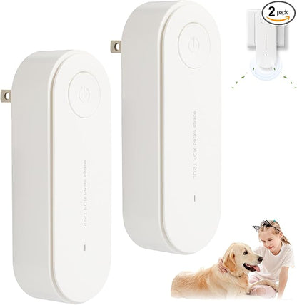 2Pcs Air Purifier Plug In No Filter Replacement, Silent Filterless Design/360° by Unknown