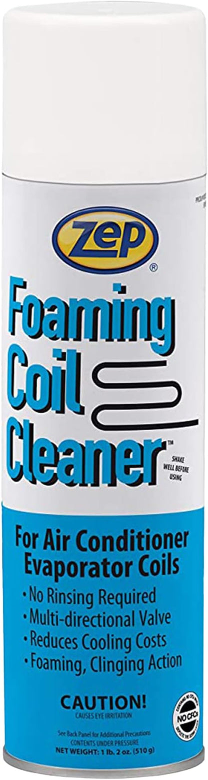 Zep Foaming Coil Cleaner - 20 oz - 20201 - Professional Strength Quickly Cleans - Image 2